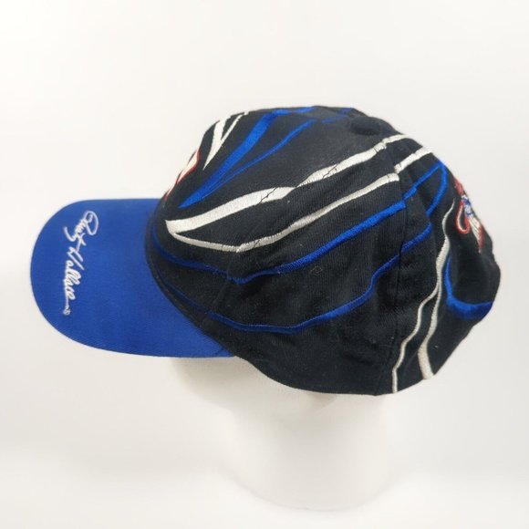 Vintage Miller Racing Swirl CFS 1990s Rusty Wallace NASCAR Hat Snapback Cap - Picture 4 of 6